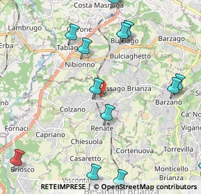 Mappa Via Indipendenza, 20837 Veduggio Con Colzano MB, Italia (2.70231)
