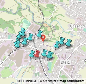 Mappa Via Indipendenza, 20837 Veduggio Con Colzano MB, Italia (0.454)