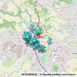 Mappa Via Indipendenza, 20837 Veduggio Con Colzano MB, Italia (0.31538)