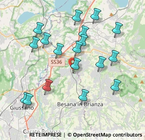 Mappa Via Indipendenza, 20837 Veduggio Con Colzano MB, Italia (3.97833)