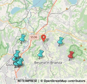 Mappa Via Indipendenza, 20837 Veduggio Con Colzano MB, Italia (5.51545)