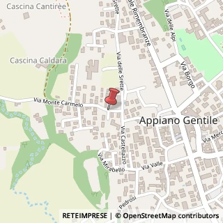 Mappa Via monte carmelo 51, 22070 Appiano Gentile, Como (Lombardia)