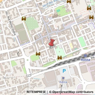 Mappa Via B. Festaz, 59, 11100 Aosta, Aosta (Valle d'Aosta)