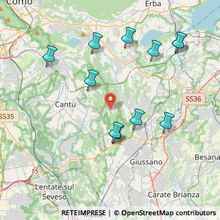 Mappa Via Alcide De Gasperi, 22040 Brenna CO, Italia (4.37818)
