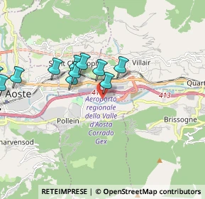 Mappa Località autoporto, 11010 Pollein AO, Italia (2.46714)