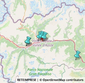Mappa Località autoporto, 11010 Pollein AO, Italia (41.39)