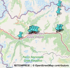 Mappa Località autoporto, 11010 Pollein AO, Italia (11.97933)