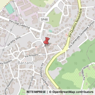 Mappa Via Giuseppe Garibaldi, 88, 23891 Barzanò, Lecco (Lombardia)