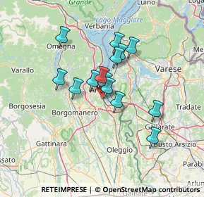 Mappa Via Vivaldi, 28040 Dormelletto NO, Italia (10.30071)