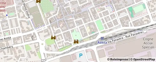 Mappa Aoste
