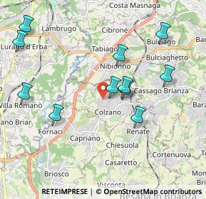 Mappa Via Michelangelo, 20837 Veduggio Con Colzano MB, Italia (2.04636)