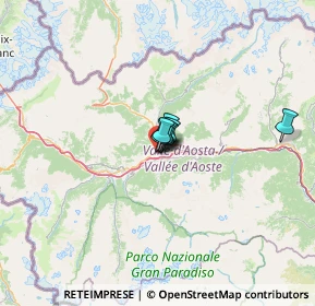 Mappa Via Larsinaz, 11100 Aosta AO, Italia (20.6)