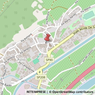 Mappa Via Regina Elena, 3, 38063 Avio TN, Italia, 38063 Avio, Trento (Trentino-Alto Adige)