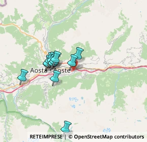 Mappa Località L’ Ile Blonde, 11020 Brissogne AO, Italia (5.775)