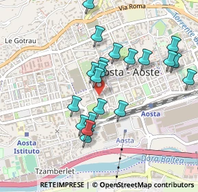 Mappa Via Torre del Lebbroso, 11100 Aosta AO, Italia (0.4385)