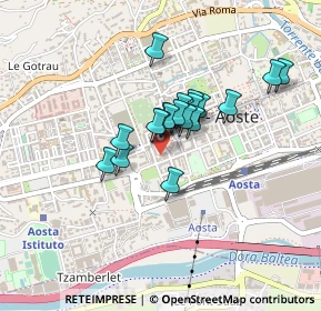 Mappa Via Torre del Lebbroso, 11100 Aosta AO, Italia (0.282)