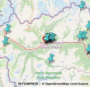 Mappa Via Torre del Lebbroso, 11100 Aosta AO, Italia (15.08789)