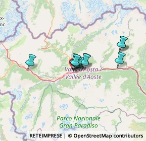 Mappa Via Torre del Lebbroso, 11100 Aosta AO, Italia (8.26)