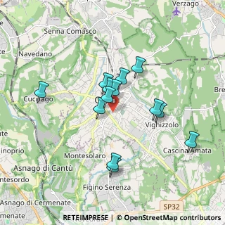 Mappa Via Uberto Da Canturio, 22063 Cantù CO, Italia (1.49)