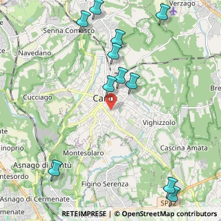 Mappa Via Uberto Da Canturio, 22063 Cantù CO, Italia (2.62818)