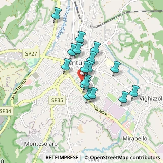 Mappa Via Uberto Da Canturio, 22063 Cantù CO, Italia (0.68813)