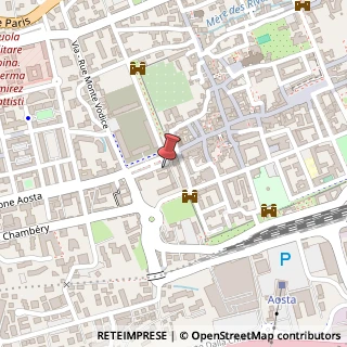 Mappa Piazza della Repubblica, 7, 11100 Aosta, Aosta (Valle d'Aosta)