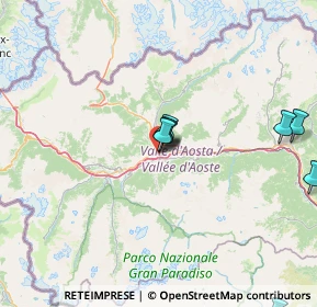 Mappa Via Torre del Lebbroso, 11010 Aosta AO, Italia (30.885)