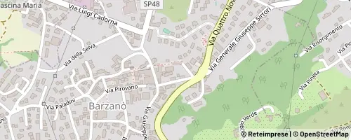 Mappa Barzanò
