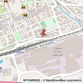 Mappa Viale Giorgio Carrel, 23, 11100 Aosta, Aosta (Valle d'Aosta)