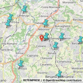 Mappa Via Madonnina, 20837 Veduggio Con Colzano MB, Italia (2.58364)