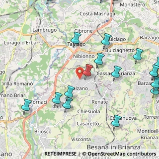 Mappa Via Madonnina, 20837 Veduggio Con Colzano MB, Italia (2.9705)
