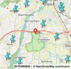 Mappa Via del Carmine, 36061 Bassano del Grappa VI, Italia (3.37)