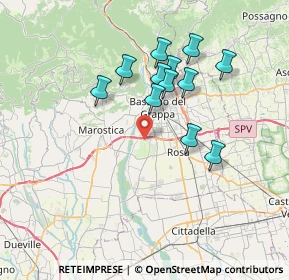Mappa Via del Carmine, 36061 Bassano del Grappa VI, Italia (6.33)