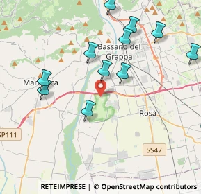 Mappa Via del Carmine, 36061 Bassano del Grappa VI, Italia (4.4875)