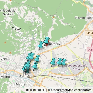 Mappa Via Maglio, 36014 Santorso VI, Italia (2.23824)