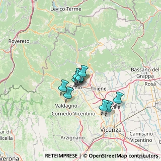 Mappa Via Maglio, 36014 Santorso VI, Italia (8.45818)