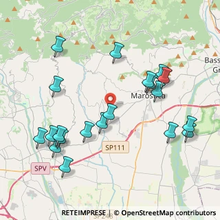 Mappa Via Louvigny, 36060 Molvena VI, Italia (4.5505)