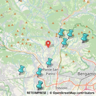 Mappa Via Enrico Mattei, 24030 Almenno San Bartolomeo BG, Italia (6.0675)