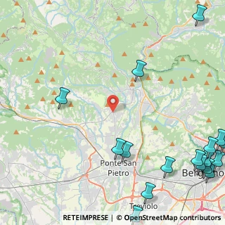 Mappa Via Enrico Mattei, 24030 Almenno San Bartolomeo BG, Italia (7.17294)