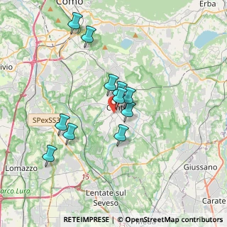 Mappa Via Privata Capitano Ugo Ricci, 22063 Cantù CO, Italia (3.11364)