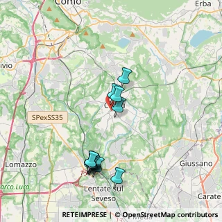 Mappa Via Privata Capitano Ugo Ricci, 22063 Cantù CO, Italia (3.7825)