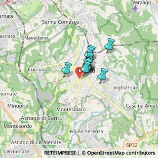 Mappa Via Luciano Manara, 22063 Cantù CO, Italia (0.78583)