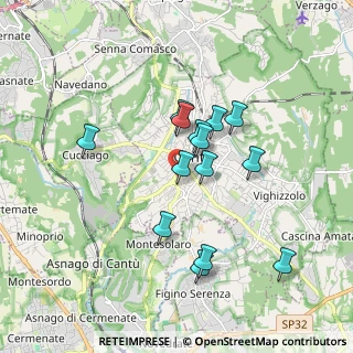 Mappa Via Luciano Manara, 22063 Cantù CO, Italia (1.53357)