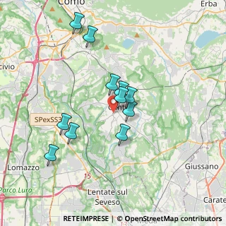 Mappa Via Luciano Manara, 22063 Cantù CO, Italia (3.10364)