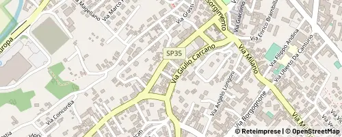 Mappa Cantù