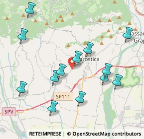 Mappa Via Monte Pasubio, 36060 Pianezze VI, Italia (4.24)