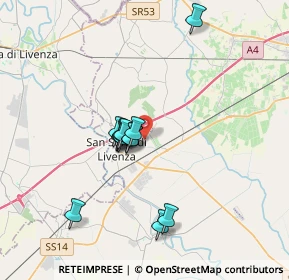 Mappa Via Morana, 30029 San Stino di Livenza VE, Italia (2.76538)