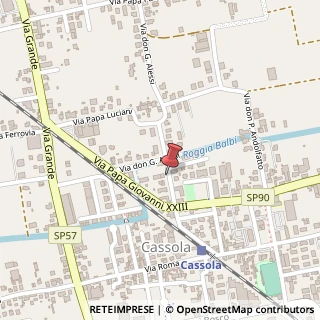 Mappa Via Don Giuseppe Alessi, 11, 36022 Cassola, Vicenza (Veneto)