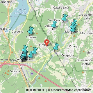 Mappa Via Cappelletta, 21029 Vergiate VA, Italia (2.307)