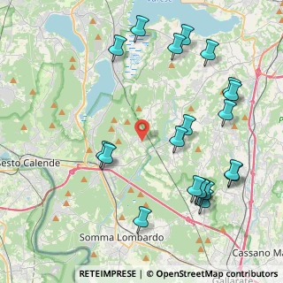 Mappa Via Cappelletta, 21029 Vergiate VA, Italia (4.895)